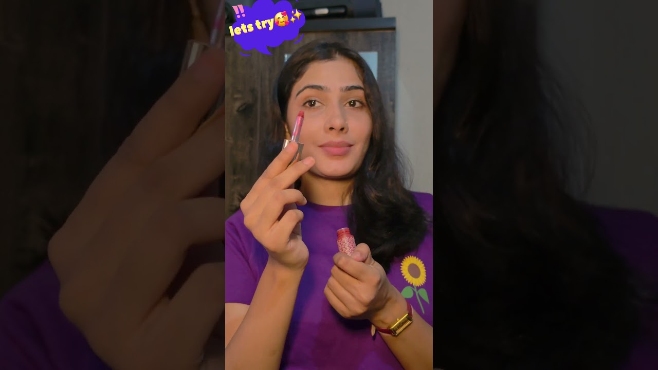 Trying this Kay Beauty lip blur 💄✨#KayBeauty#KayBeautyLipBlur#LipBlur#LipstickReview#BeautyReview