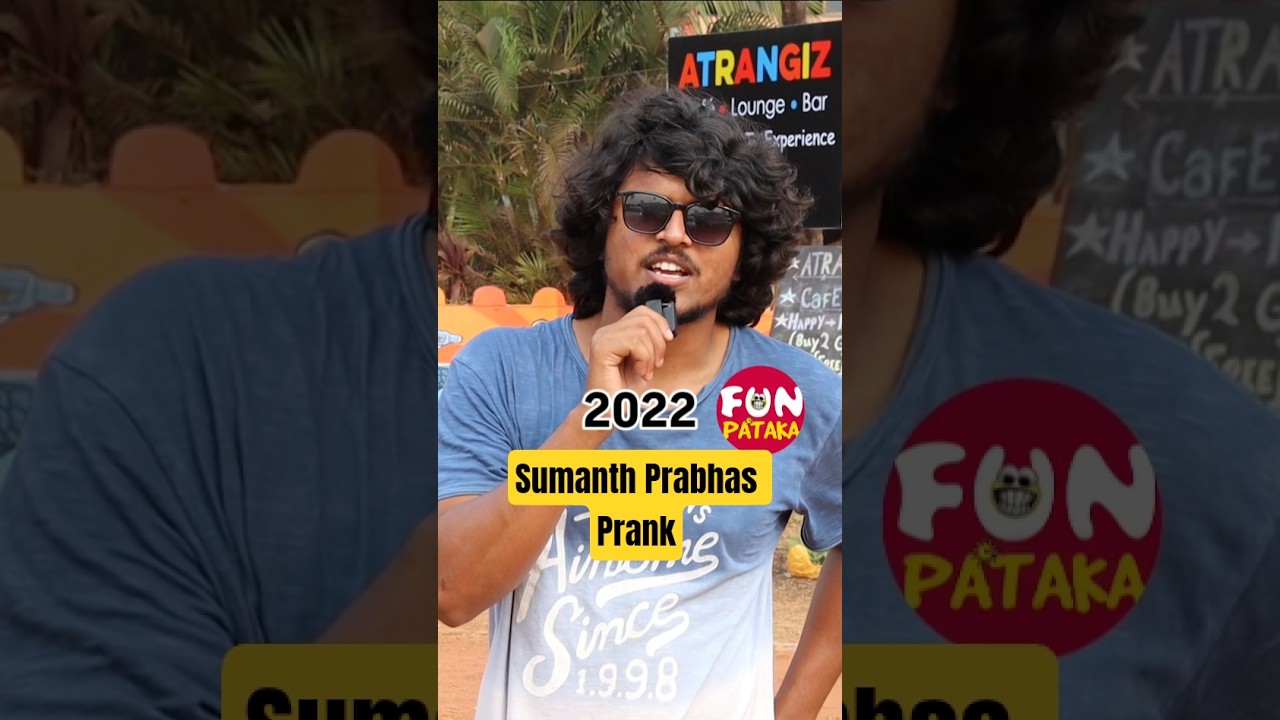 Speaking in Unknown Language Prank #funpataka #comedy #viralshots #pranks #sumanthprabhas