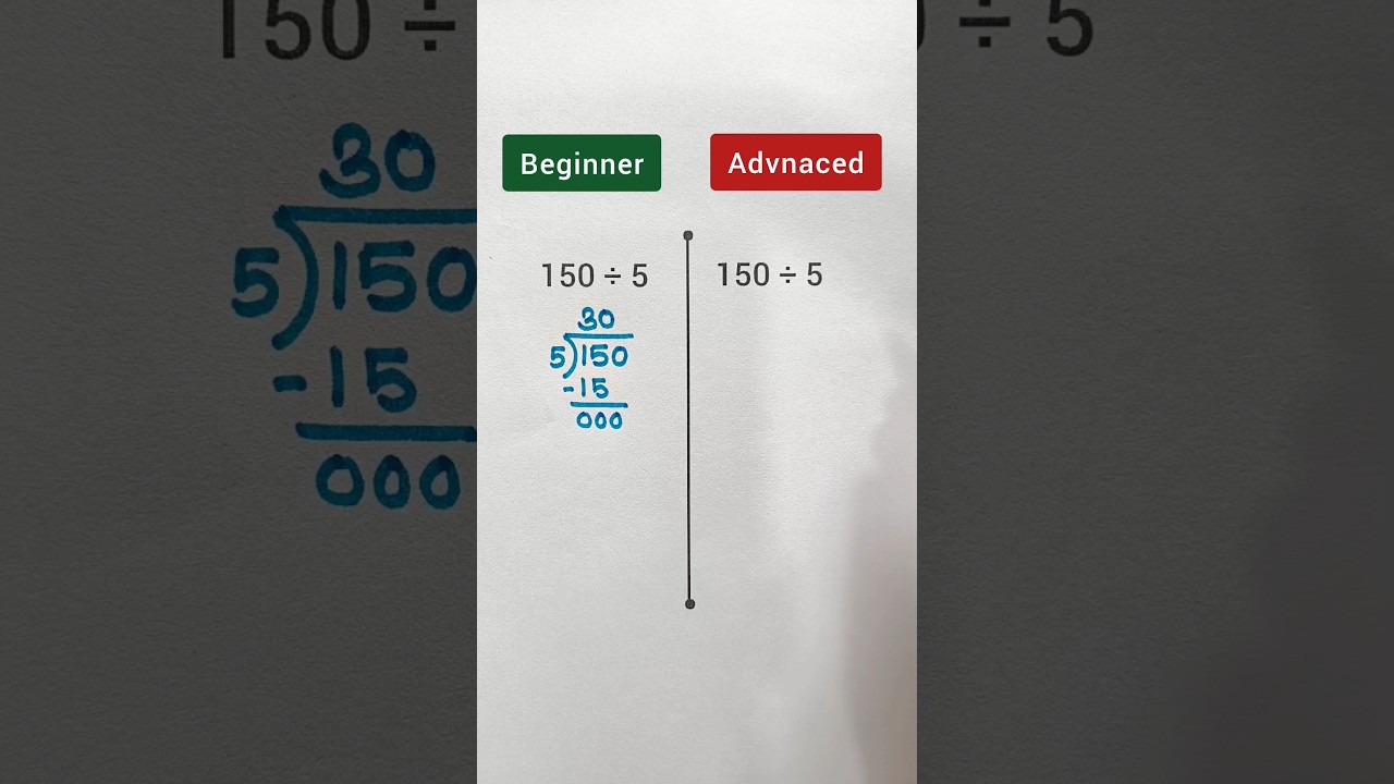 Fast Division Trick #mathematics #maths #division #shorts #ytshorts