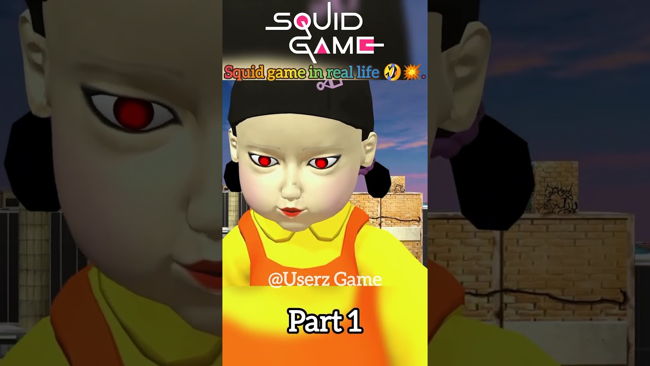 Squid game in real life😈🤪| part 1| #granny #gaming #trending #shorts