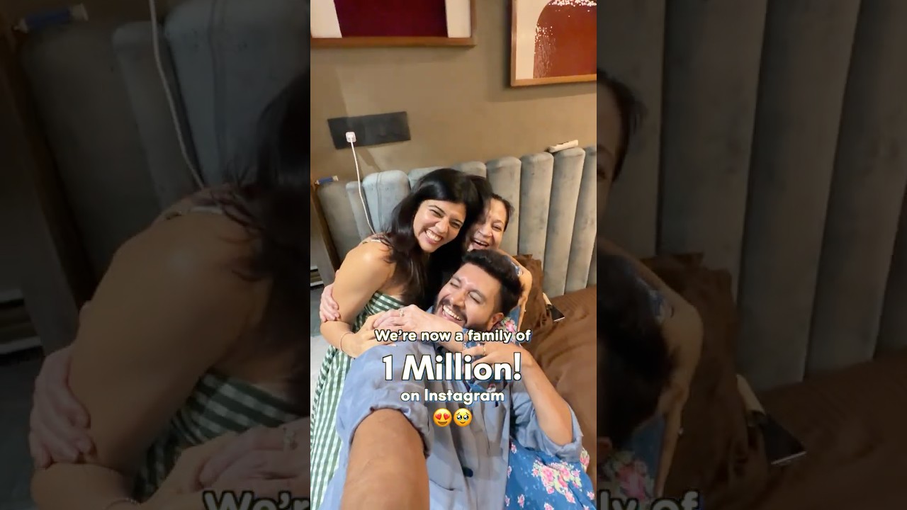 Still can’t believe it🥹 #couple #family #saasbahu #goals #dreamcometrue #grateful #love #relatable