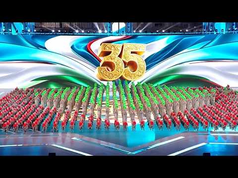 Music, lights and drones: Uzbekistan celebrates 35 years of independence
