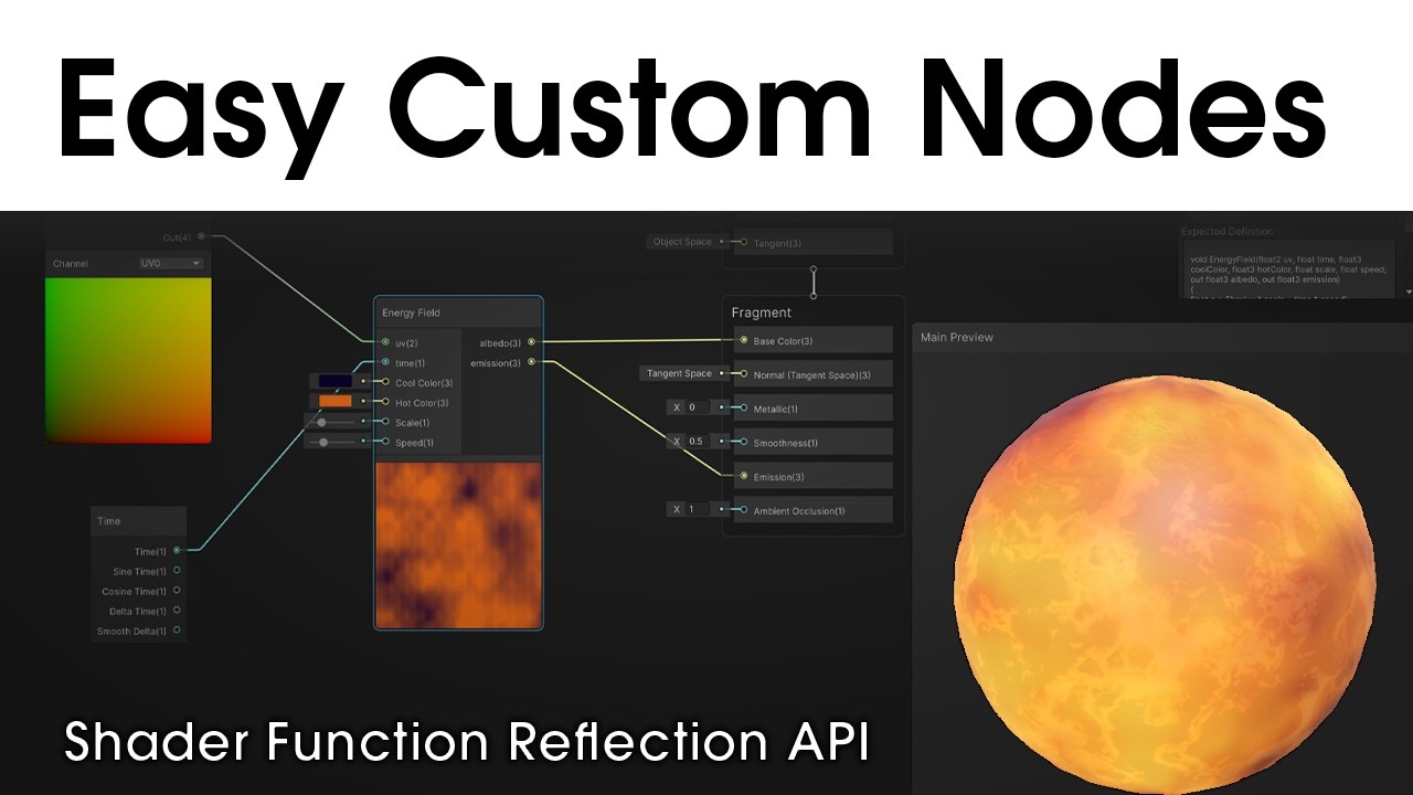 Custom Shader FX Nodes - No Boilerplate
