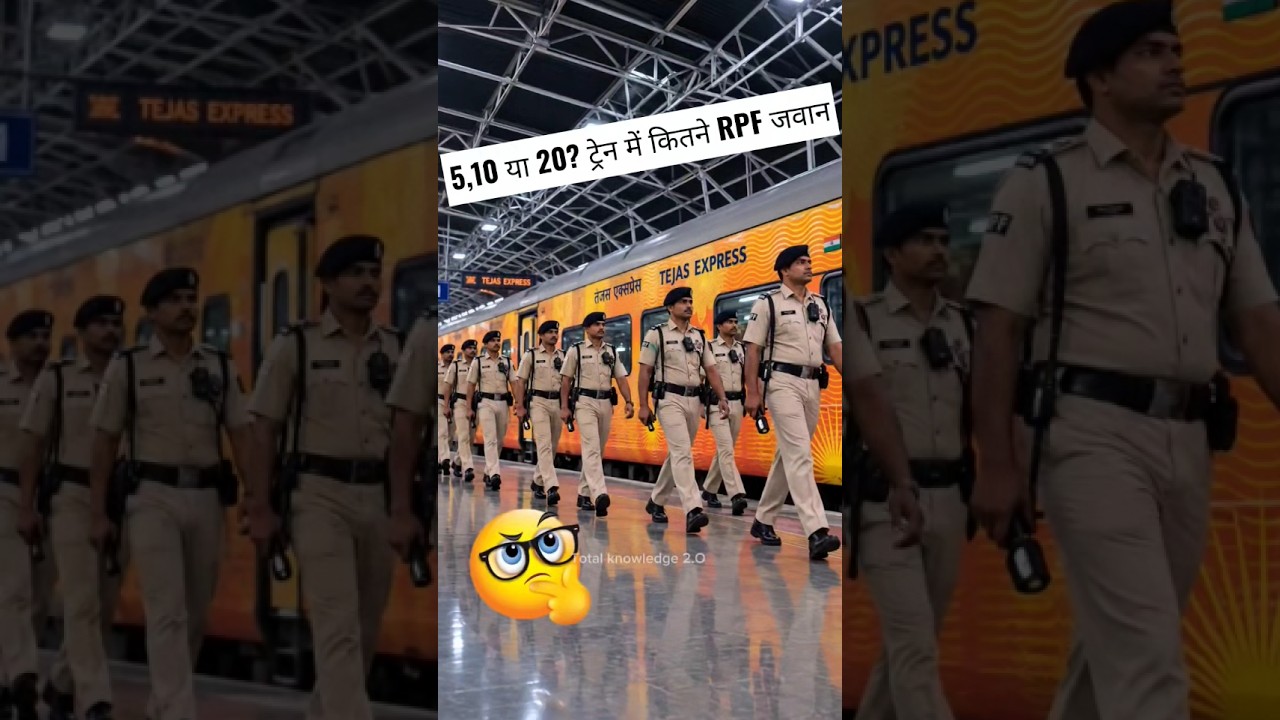 How many RPF are there in a train? #train