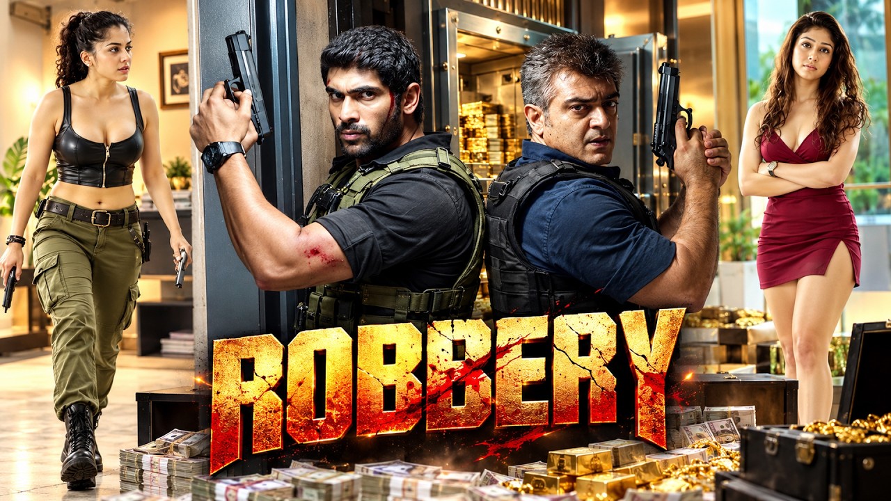ROBBERY "Ajith Kumar, Nayanthara" सुपरहिट (HD) ब्लॉकबस्टर साउथ इंडियन हिंदी डब्ड एक्शन मूवी