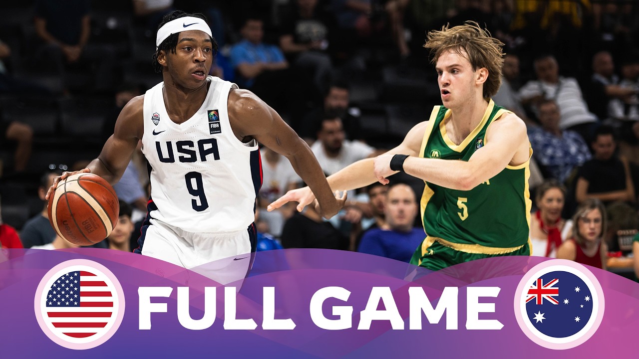 Semi-Finals | USA v Australia | Full Basketball Game | FIBA U17 Basketball World Cup 2026
