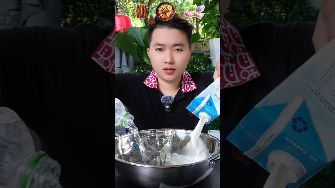 Sữa hay nước P1 #food #mukbang #shorts #short