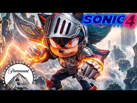 SONIC 4 VAZOU! SHADOW VAI VIRAR CAVALEIRO E USAR UMA ESPADA!