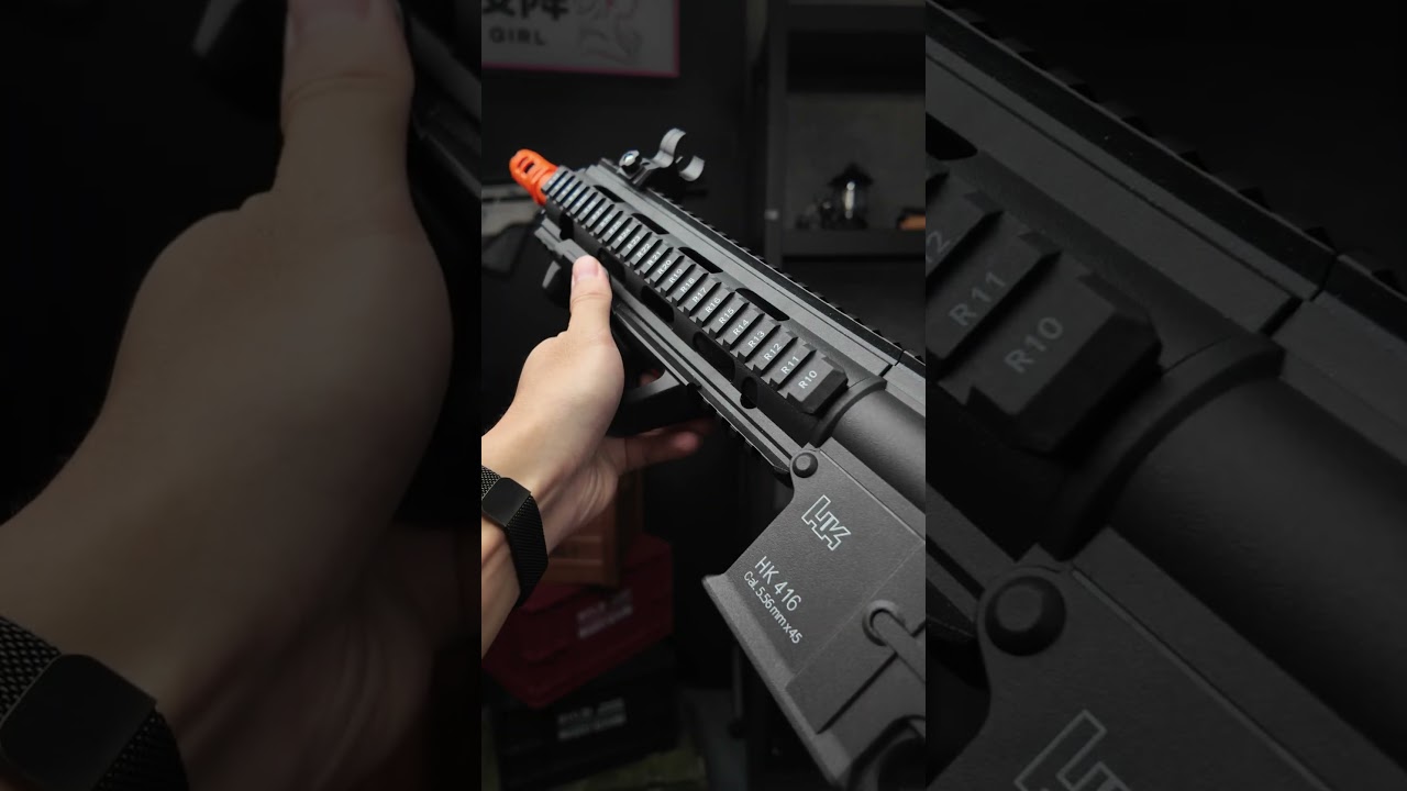 SY HK416  #gelblaster #airsoft #nerfsniper #airsoftcqb #review  #unboxing #guntoys #twitch #fakegun