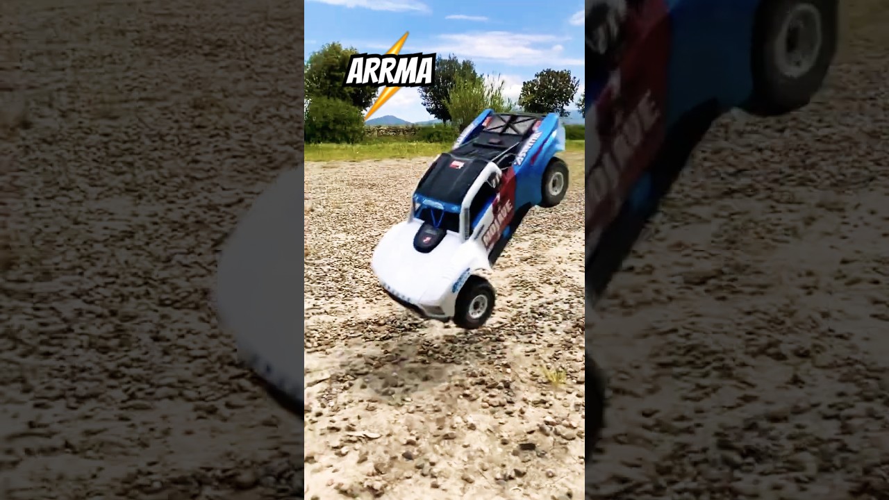 Arrma Mojave Grom Blx 🔥 #mojavegromblx #rcjump #arrma #rccar #short