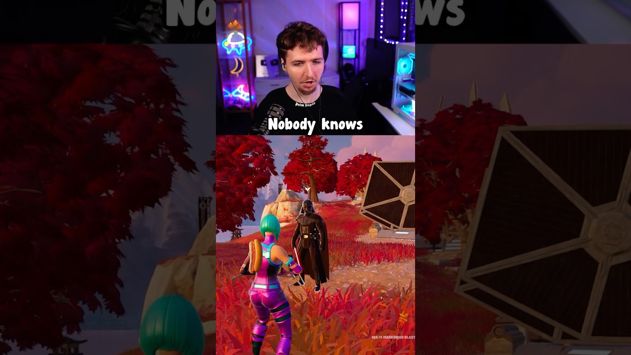 Darth Vader Tells Me a Crazy Fortnite Secret...