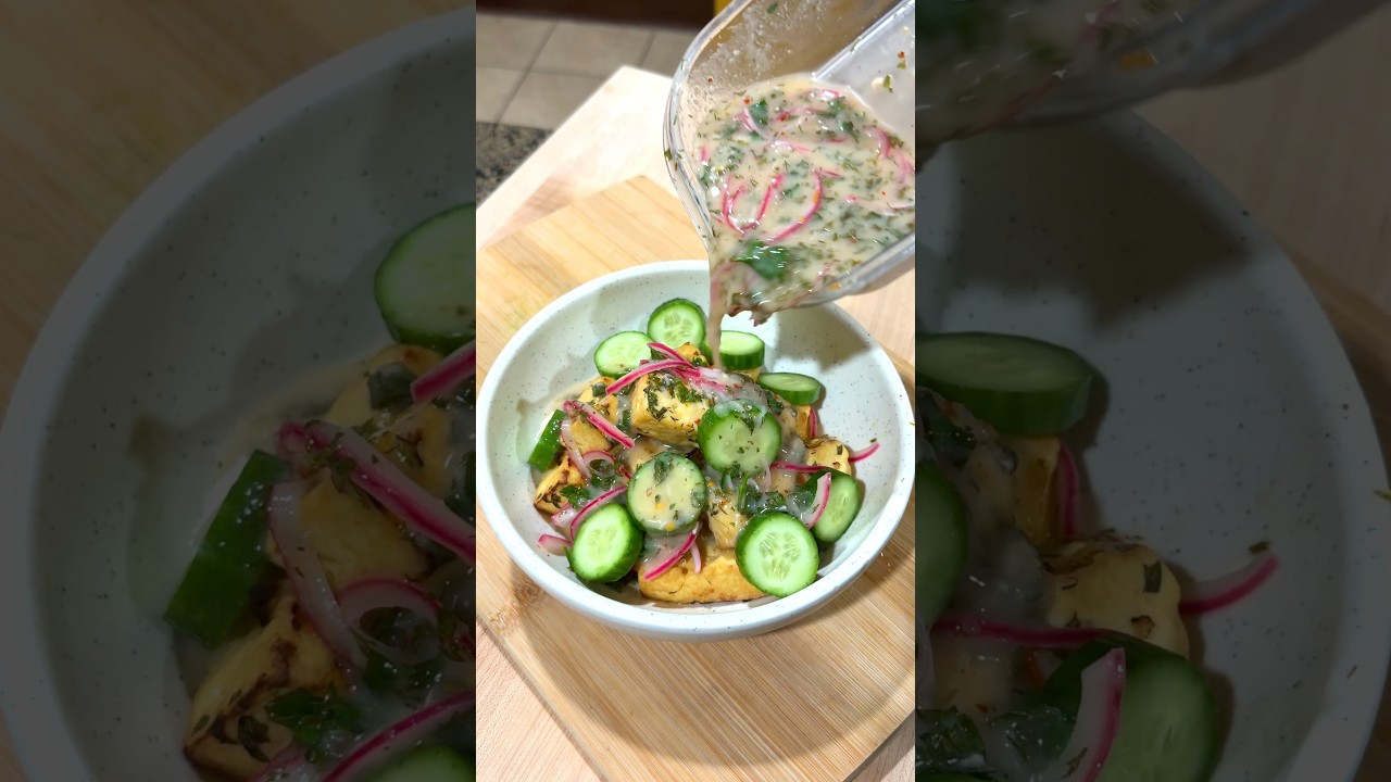 Lemon Herb boiled Tofu