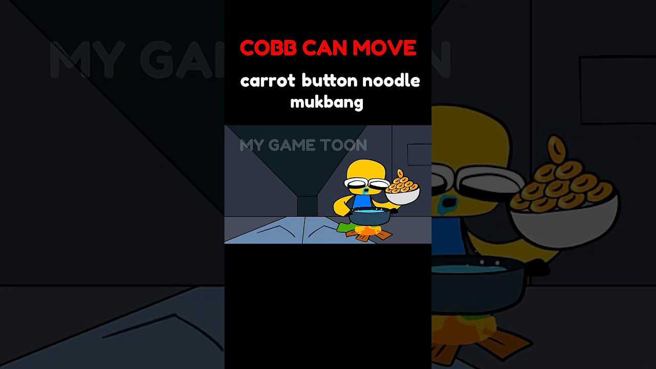 Roblox Noob COBB CAN MOVE mukbang #YARAYARAPHONK