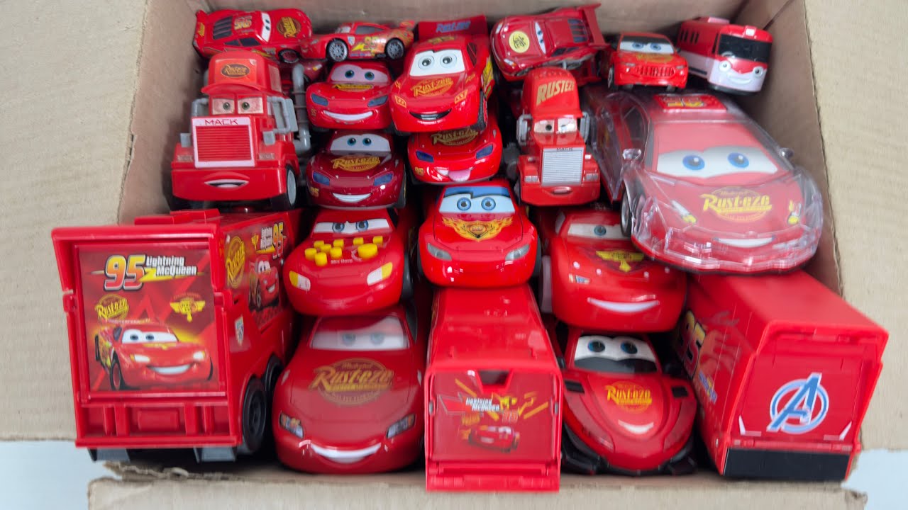 Disney Pixar Cars Unboxing Review | Full Lightning McQueen, Tow Mater, Doc Hudson, Sally, Mack