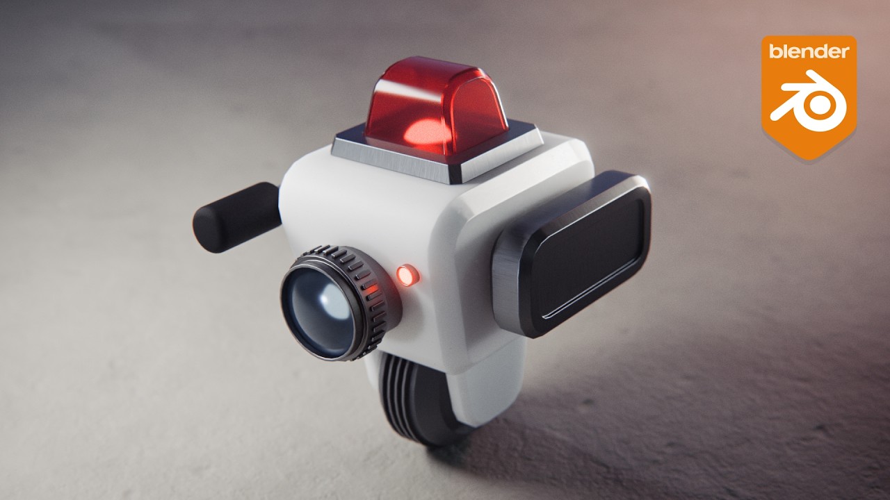 Blender Stylized Robot Tutorial