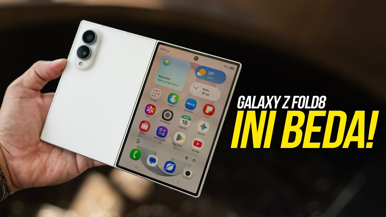 Akhirnya Samsung Galaxy Z Fold8! Nyobain + Impresi Pertama
