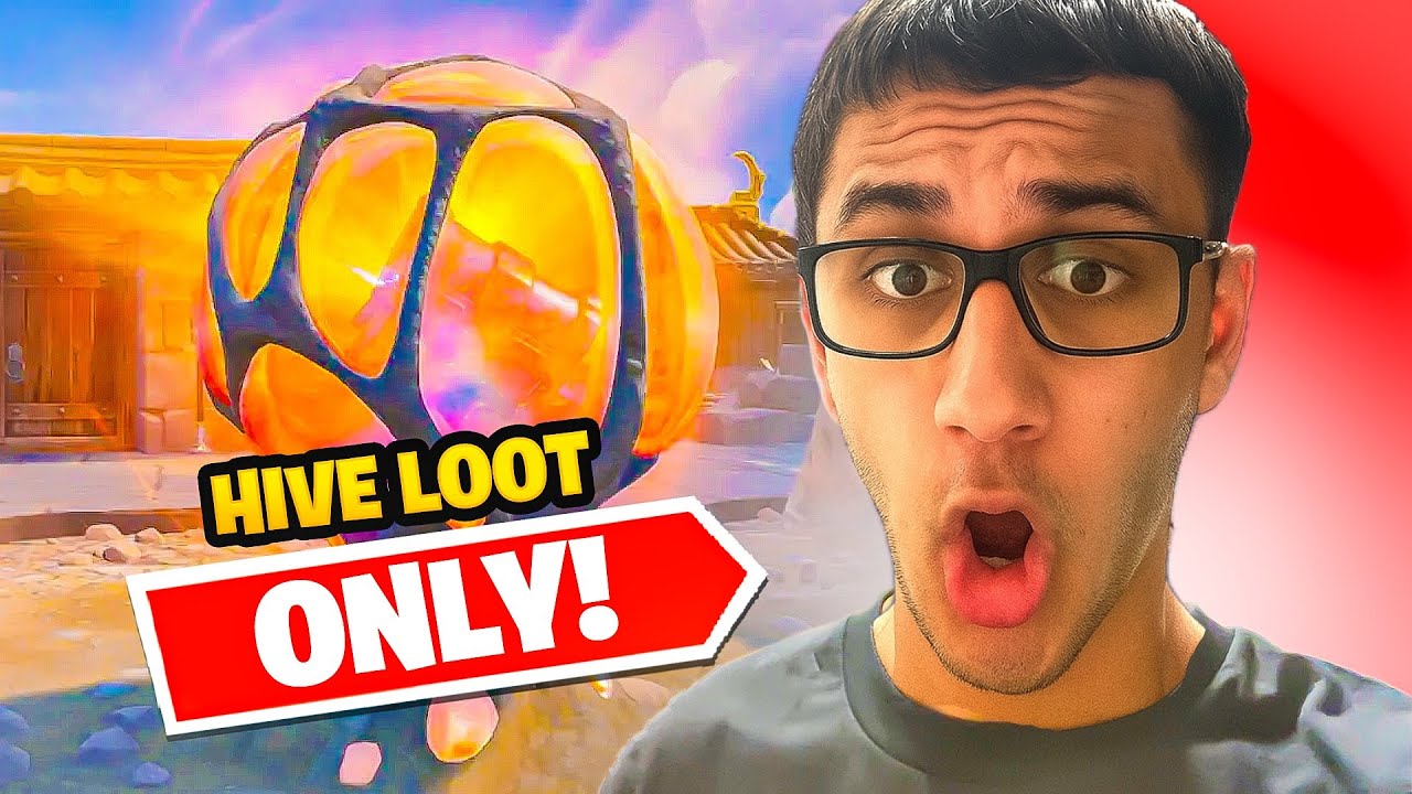 FORTNITE...but you can only use the Hive! 🐝