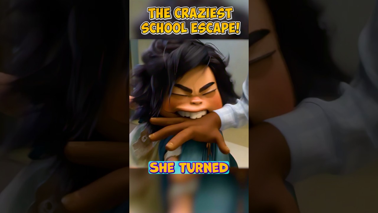 The Craziest School Escape! #viralshorts #animation #animalrescue