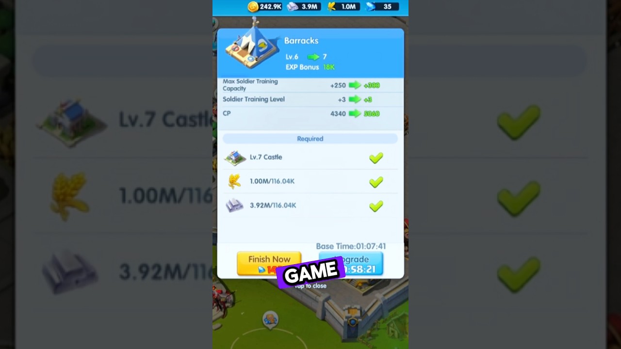 focus on upgrading the castle #xclashgame #xclash