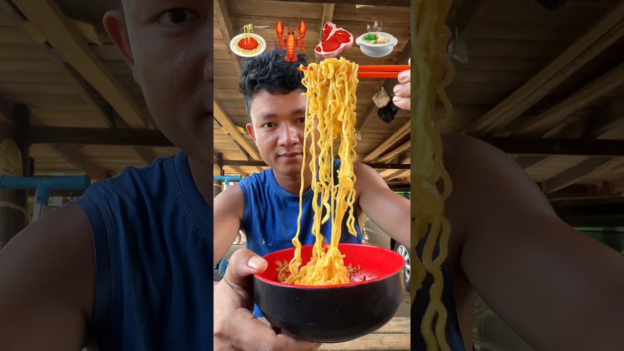 Let's eat noodles.🍝🦞🥩🍲 #food #noodles