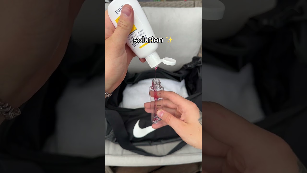 One bottle does it all 🤭 #travel #fitness #bag