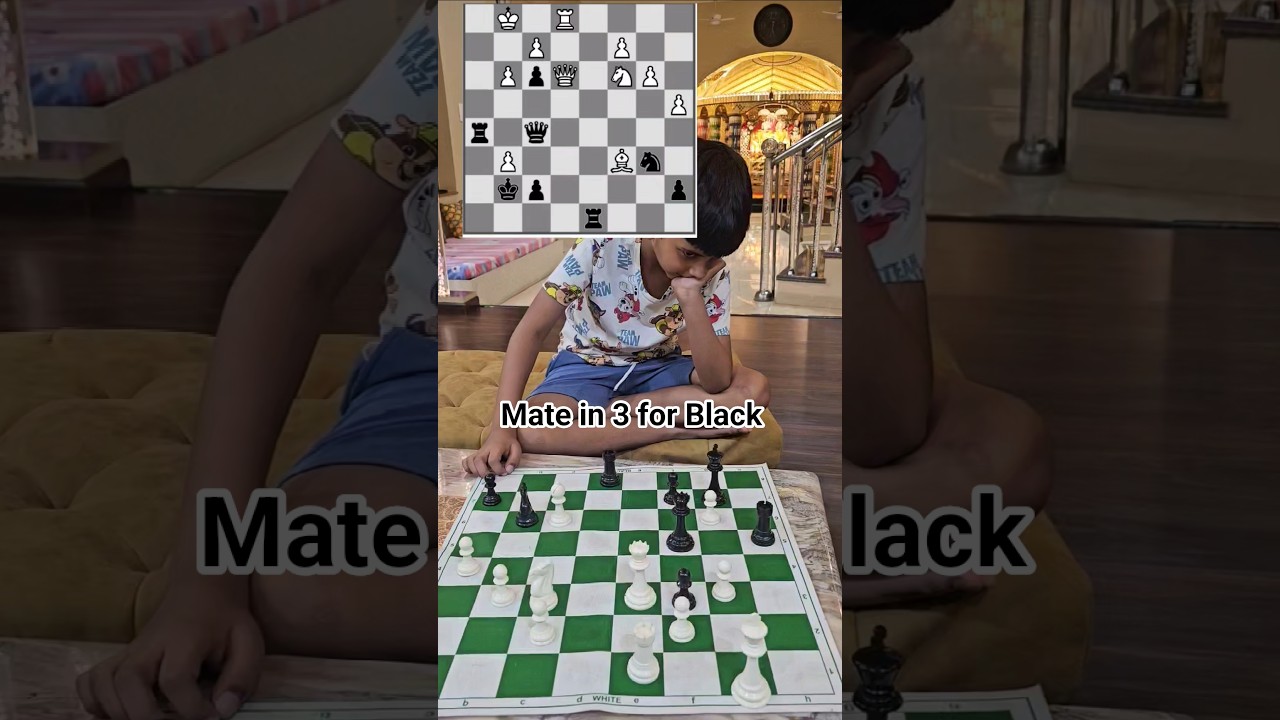 For ratings1000-1400. Can you see it? #chess #chessenpai #checkmate #middlegame #chesscom #lichess