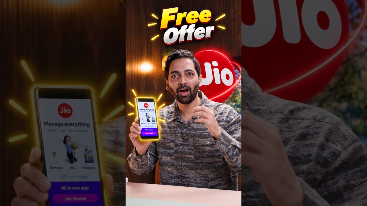 Jio Users Ke Liye FREE Offer 🚨 #shorts