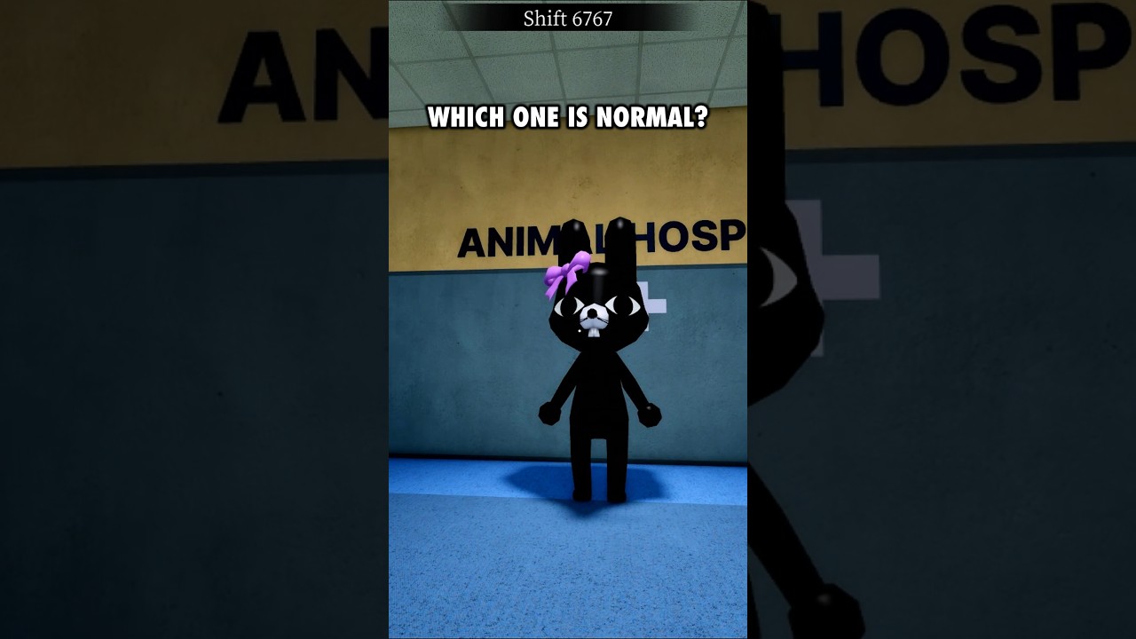 Can You Find The Normal Anomaly In Time? 🤯⏱️ #shorts #roblox #animalhospital