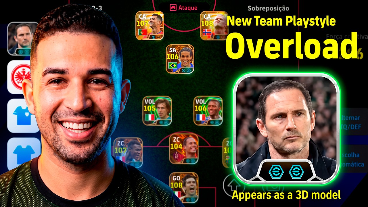 OVERLOAD + FORMAÇÃO FLUIDA 😱 ATIVE AGORA O HACK SECRETO NO EFOOTBALL 2027 MOBILE!