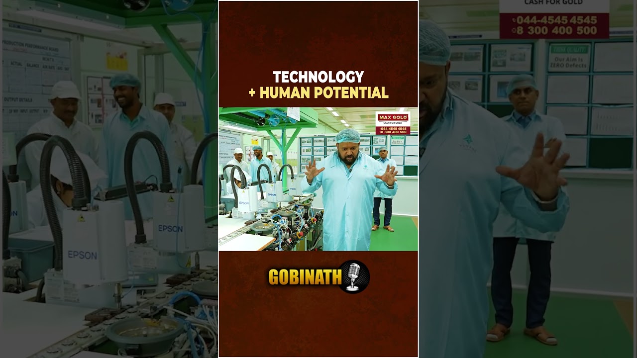 Titan’s “Men-in-the-Loop” Approach to AI & Robotics | Reimagine Manufacturing | Gobinath #shorts