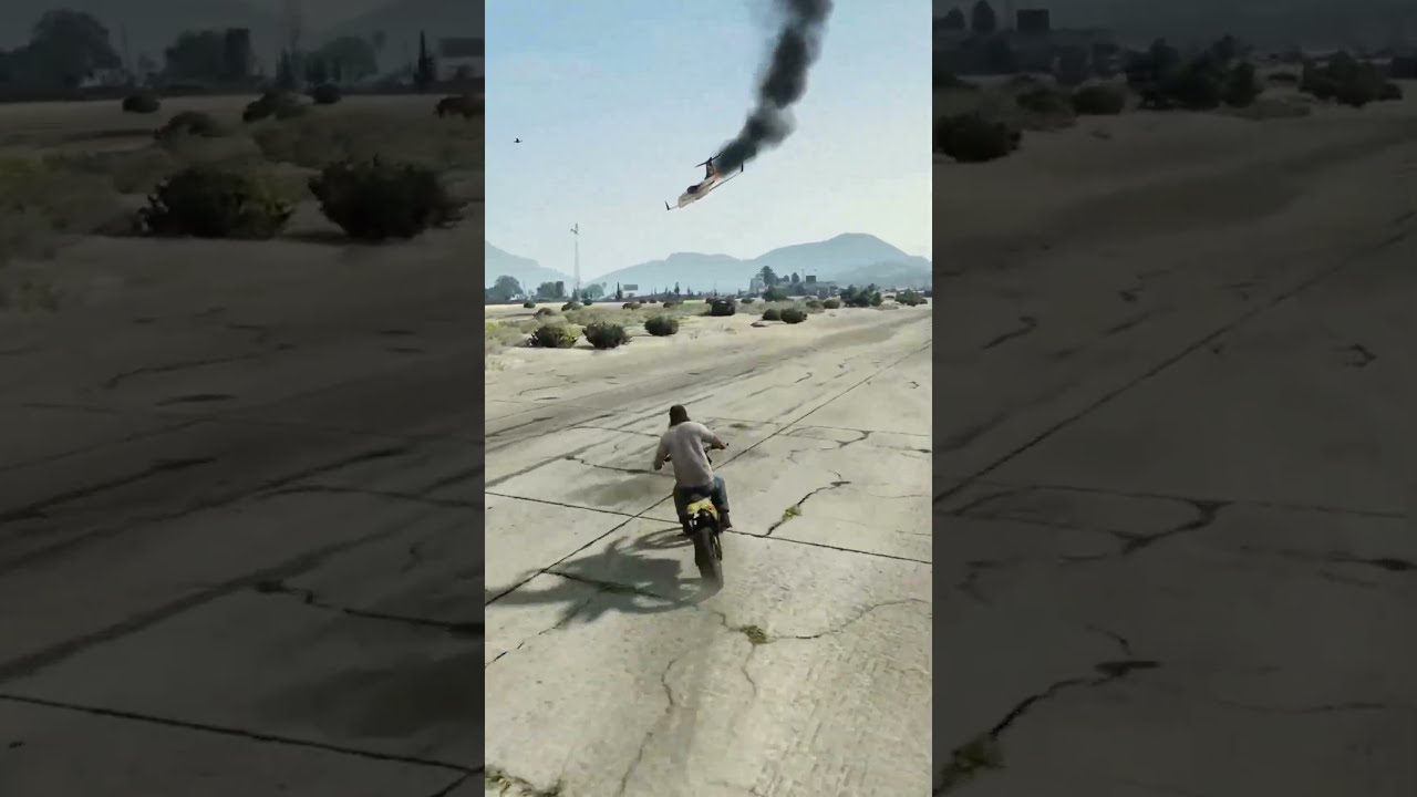 No One Can Stop Trevor 🔥 | GTA V #shortsfeed  #gta5  #shortvideo #stunt #gtav