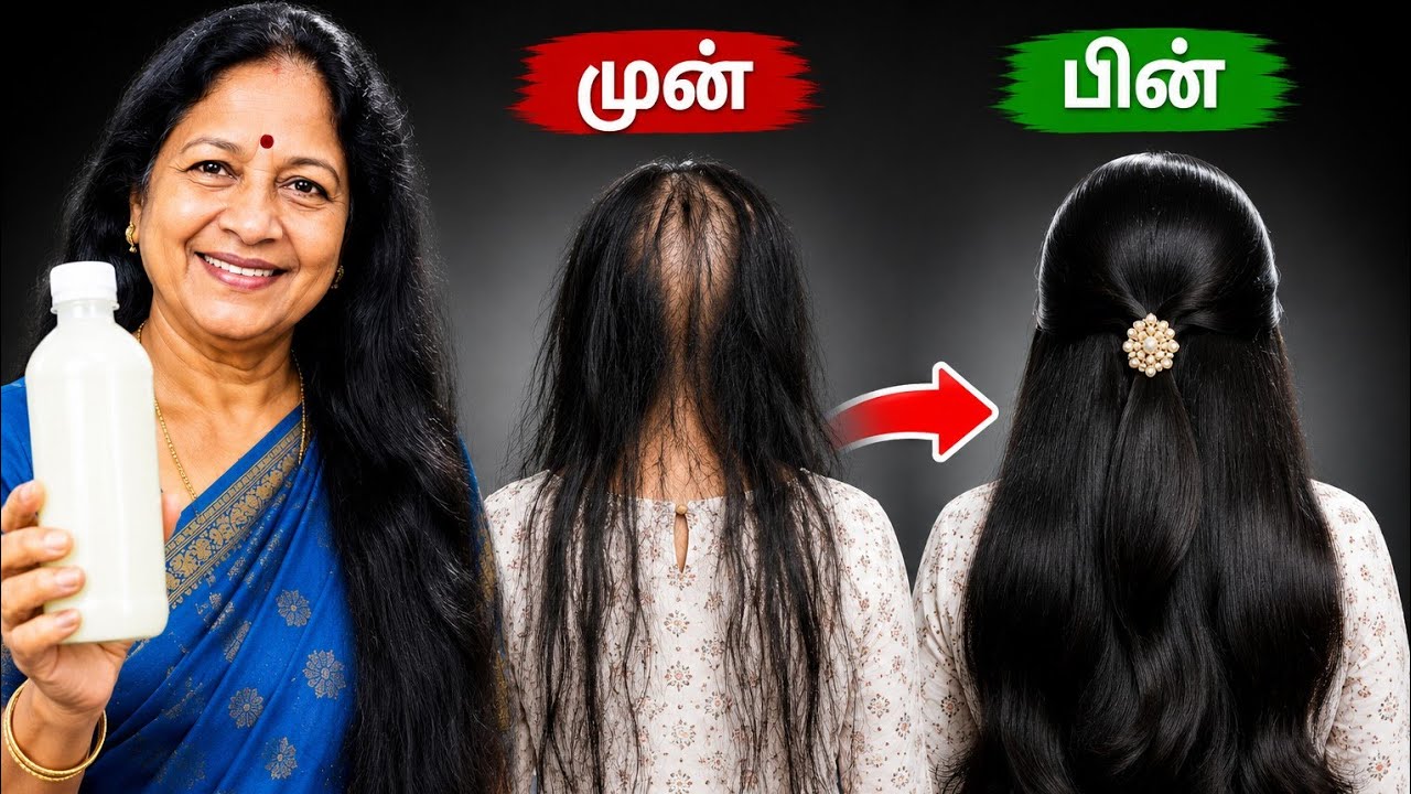 50 வயதில் கூட முடிகள் அடர்த்தியாக வலுவாக வளர வைக்கும் சீக்ரெட் பொருள் hair growth tips