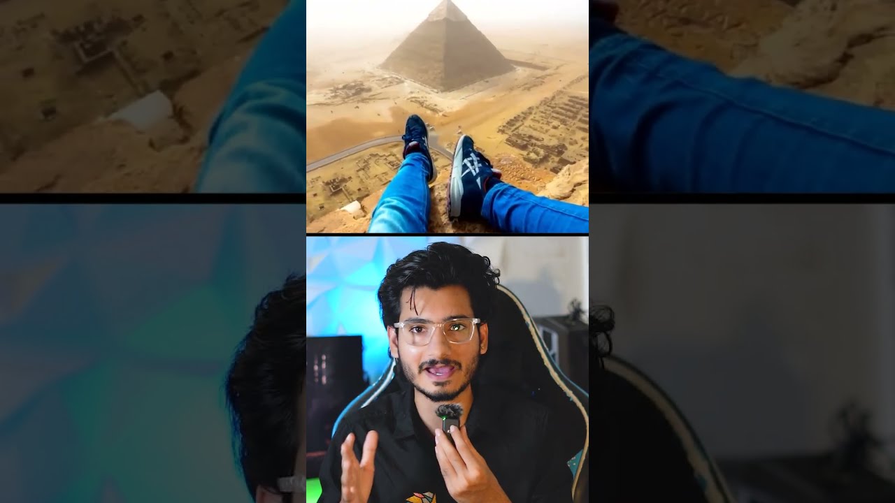 rare footage of egypt pyramid