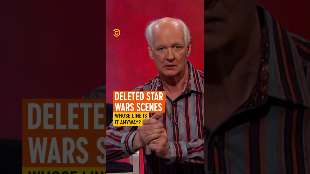Deleted scenes from Star Wars 🎬🚀🛸 #WhoseLineIsItAnyway