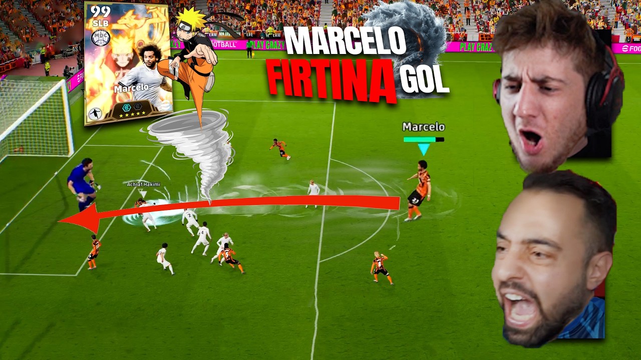 İLK DEFA 30 METRE ANİME MOR ŞUT FIRTINA EFEKT GOL ATTIM !! MARCELO ! EL Pesico 2026 ! Ümidi vs Emjan