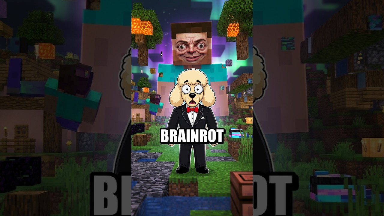 Minecraft Brainrot 💀 #minecraft #shorts