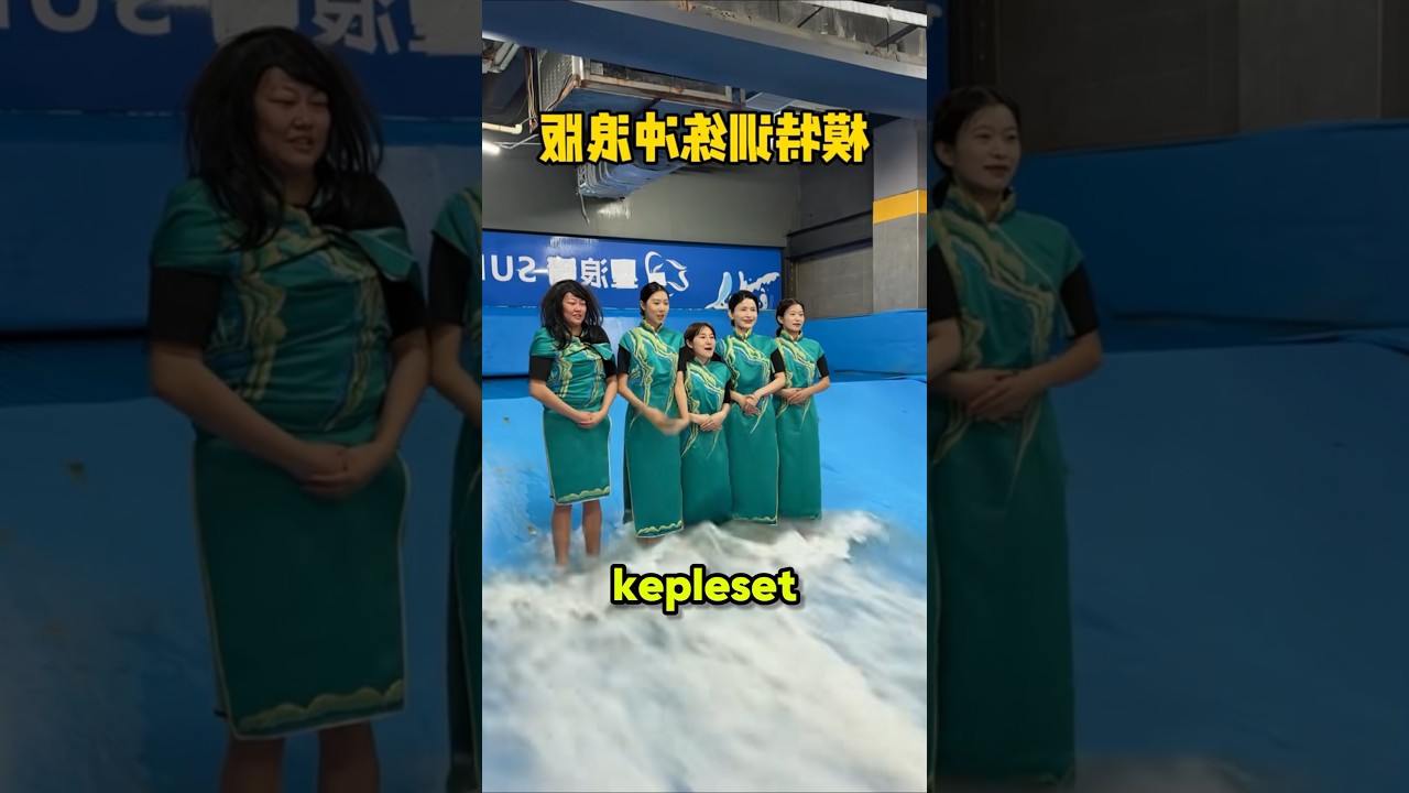 Latihan Model di Atas Air Berujung Jadi Kuntilanak! 😂 #shorts #fyp #viral