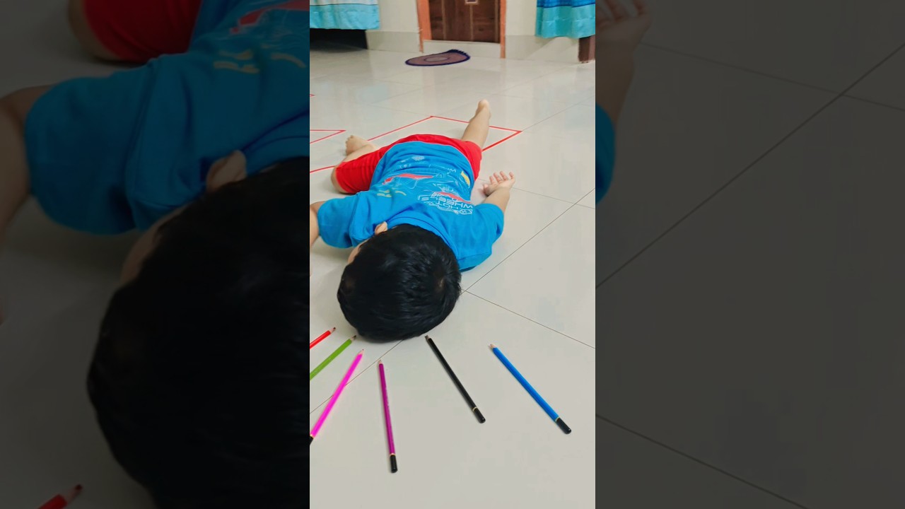 আমি একা একা যেসব খেলি 🥰 #shorts #viral #kidslearning #learningkids #kids
