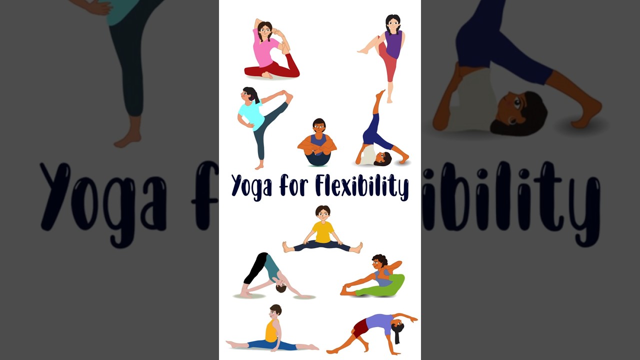 Let's get Flexible with these Yoga Poses for Kids. #yogaguppy #kidsyoga #yogaforflexibility