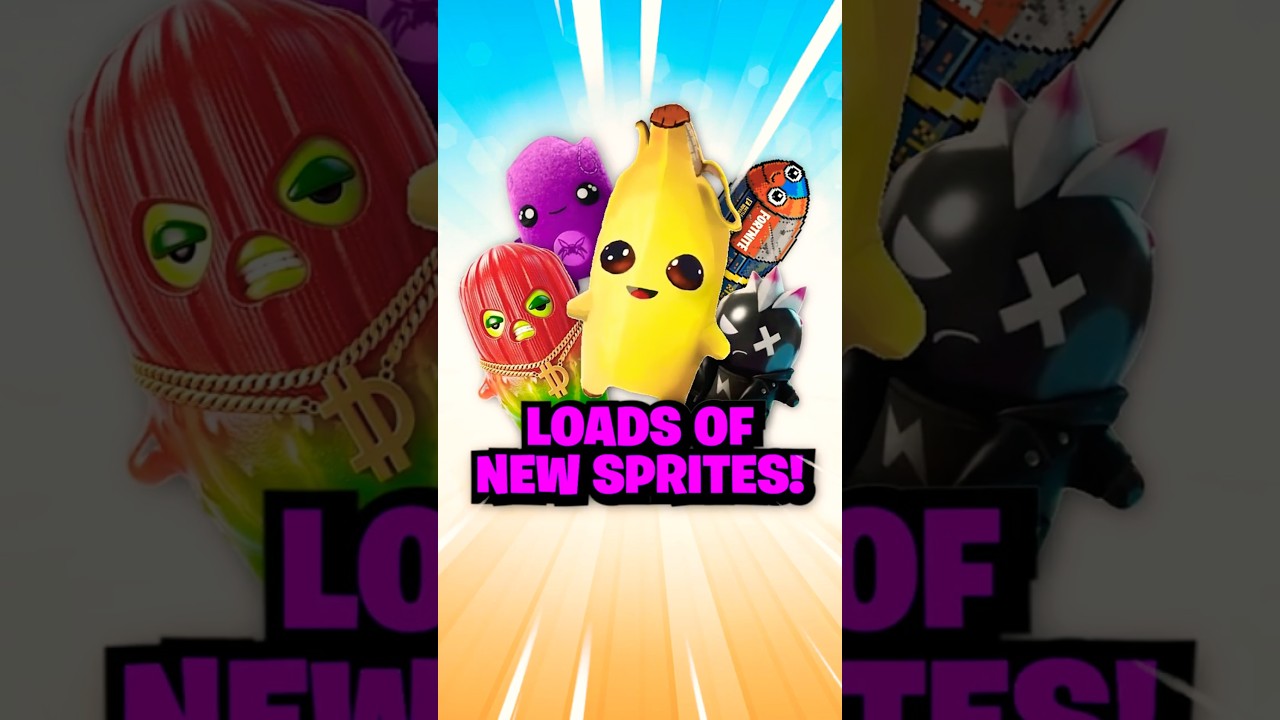*NEW* Unreleased Fortnite Sprites LEAKED! 😳