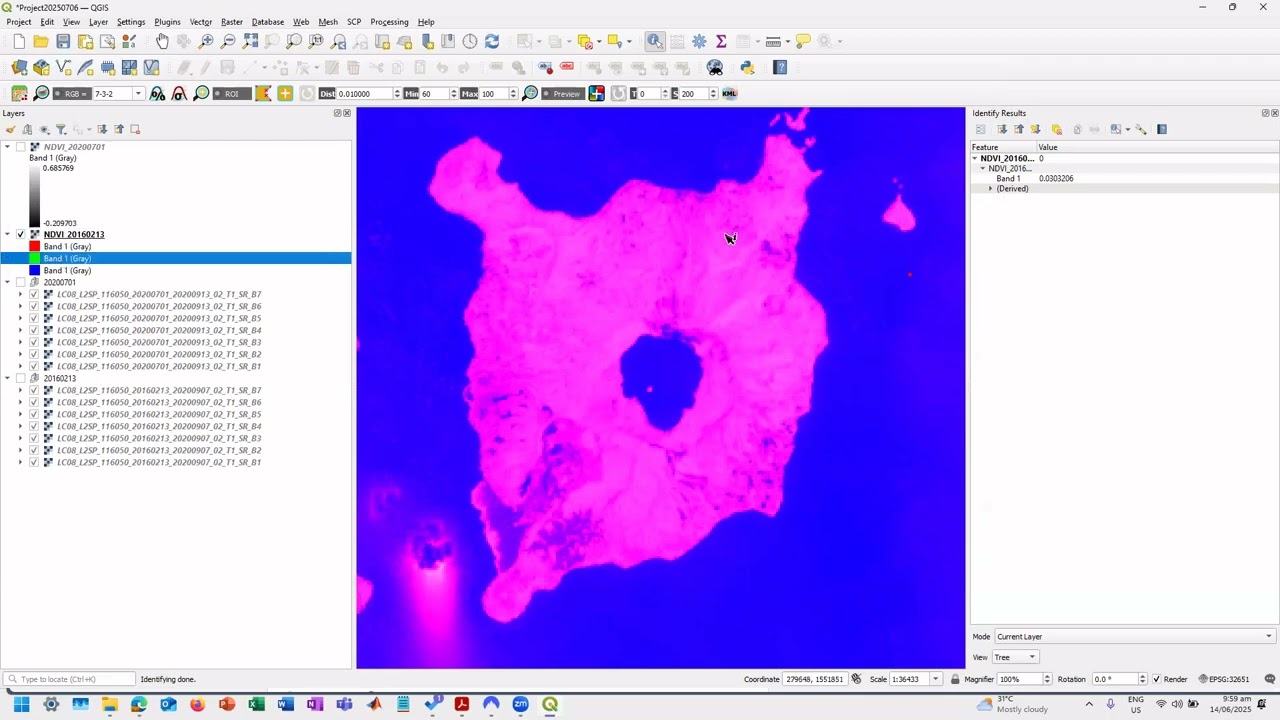 DENV769 Week 7 part 1 NDVI Demo
