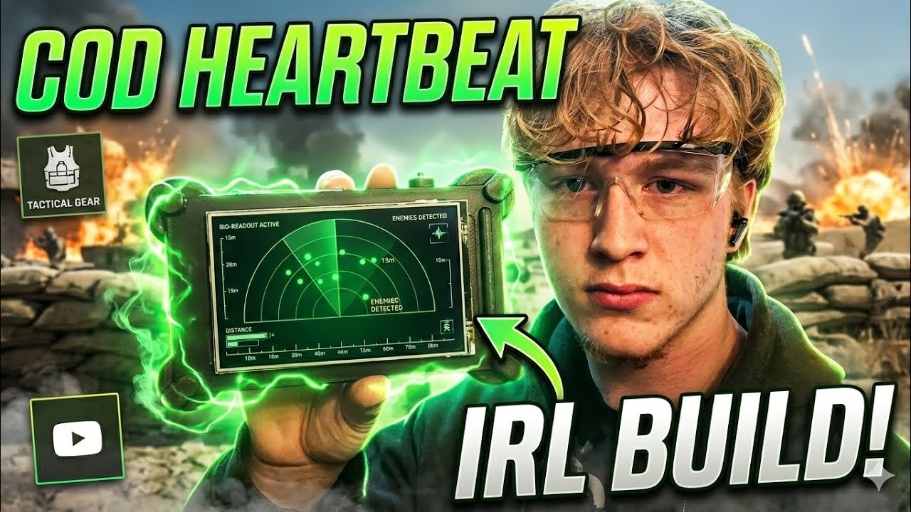 I make the COD heartbeat sensor for less than 50$