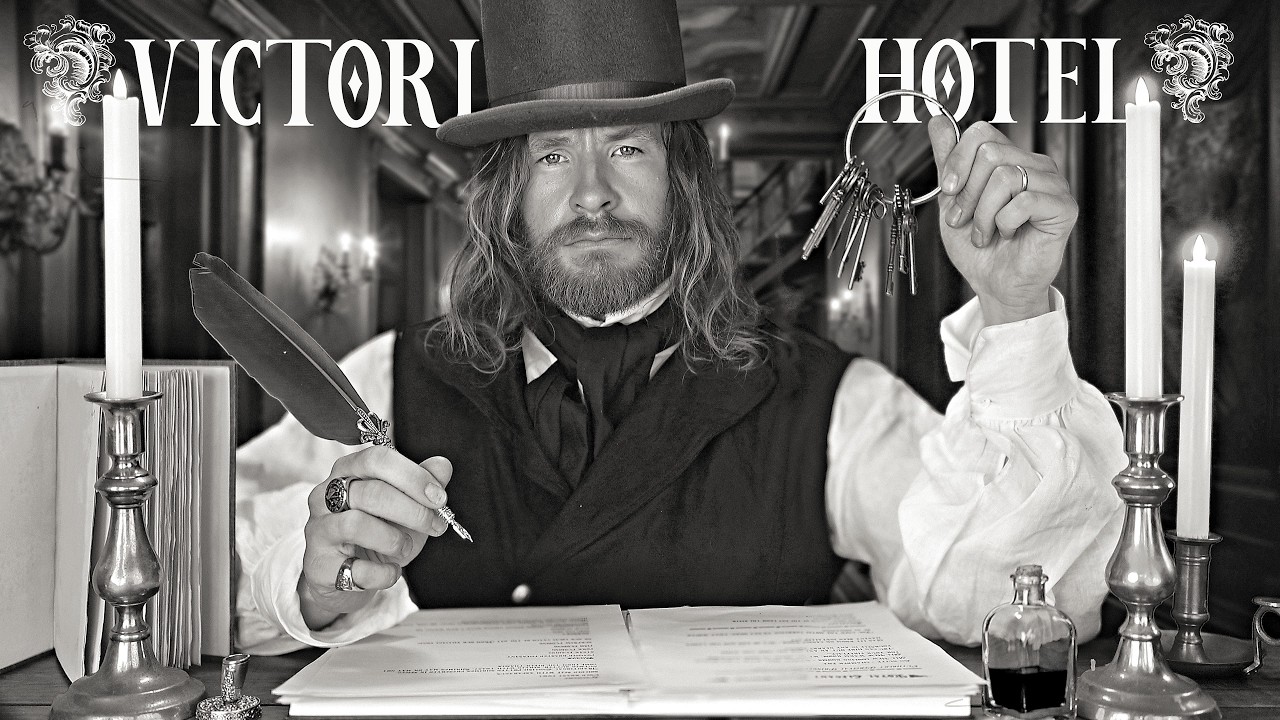 ASMR 1840's Victorian Hotel Check-In Roleplay POV