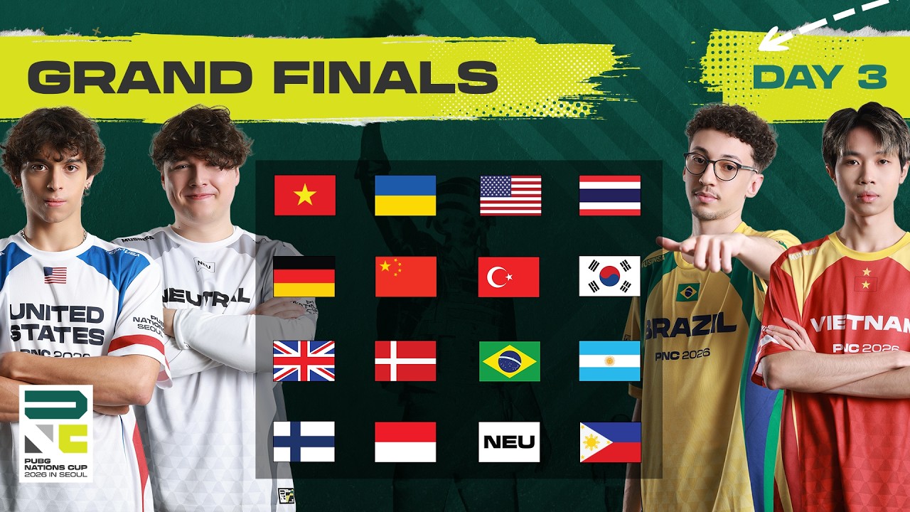 PUBG Nations Cup - Grand Finals - Day 3