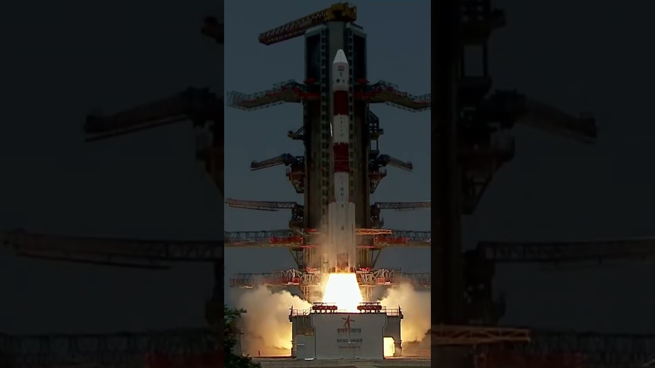 India's First Solar Mission - Aditya-L1 launched successfully 🚀 #adityal1 #isro #shorts