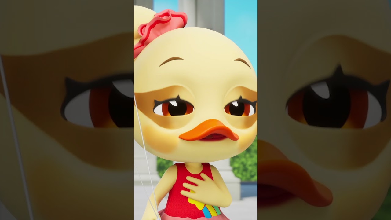 OMG! Don't Run!😨 | Nursery Rhymes & Kids Songs #shorts @Ducklingdo