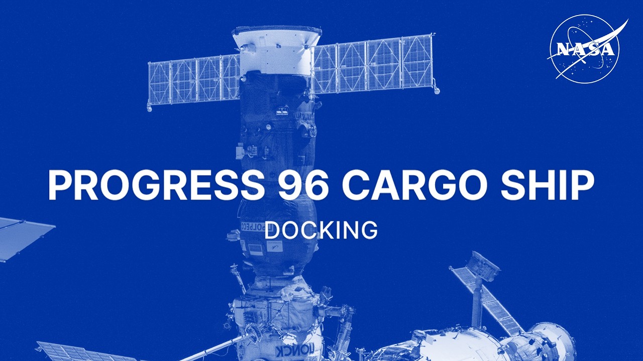 Progress 96 Cargo Ship Docking