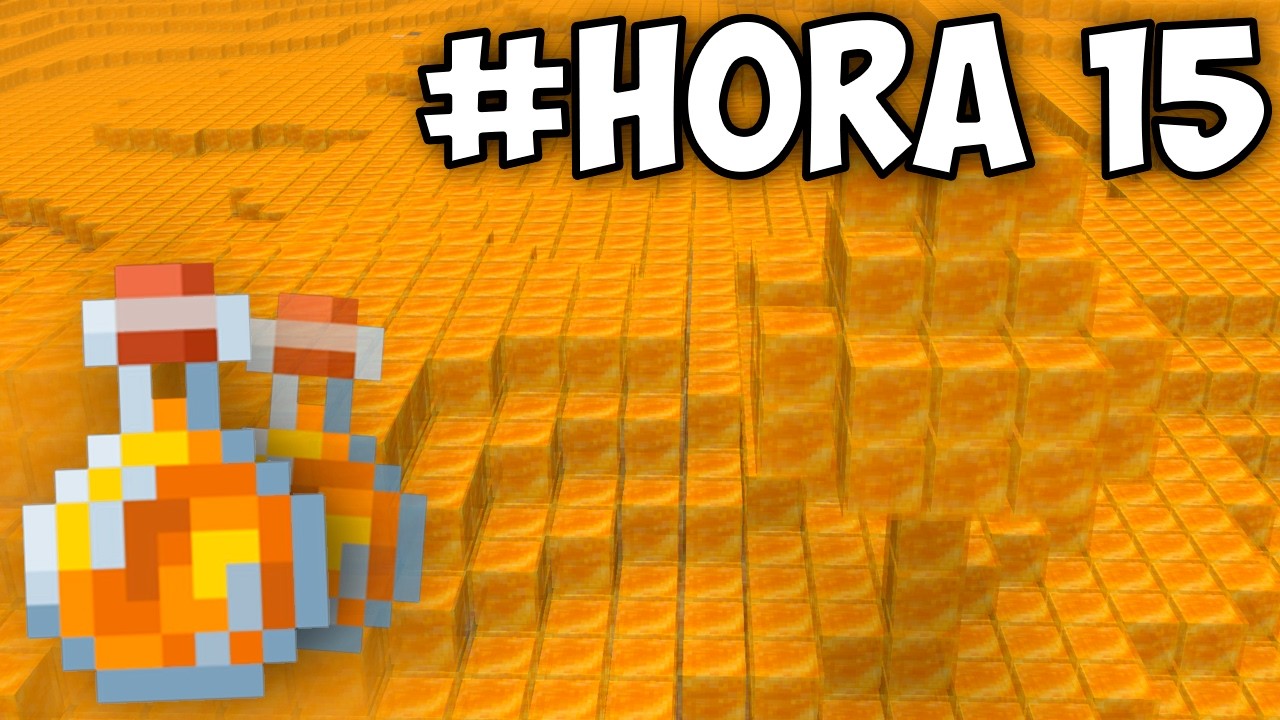 Hice un Bioma de 10,000 MIEL en Minecraft...