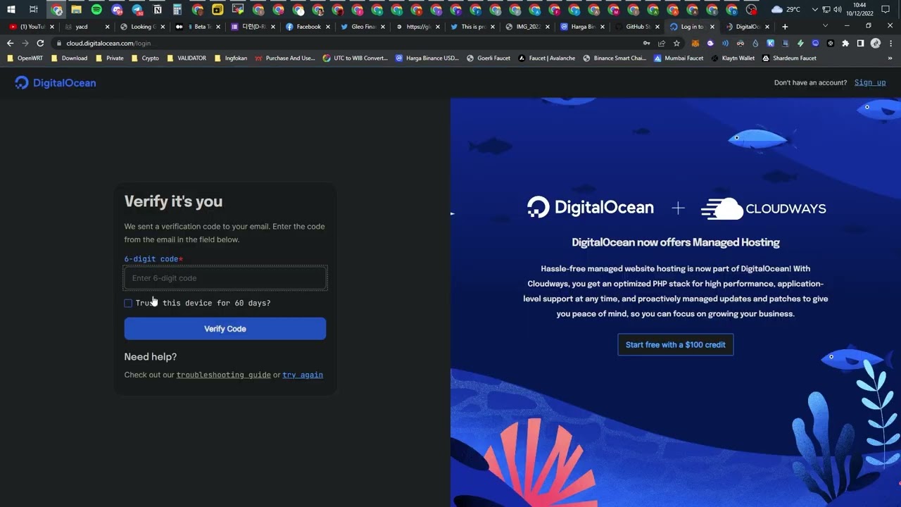 400$ CREDIT DIGITAL OCEAN ( COMBO GITHUB STUDENT & PROMO CODES )