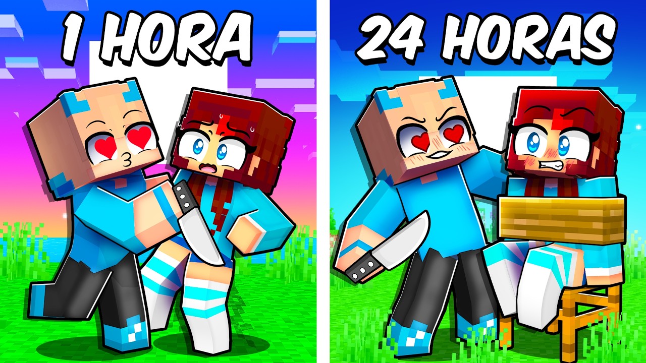 ¡Sobreviví 100 DÍAS Con MI FAN LOCO en Minecraft!💥😱💗